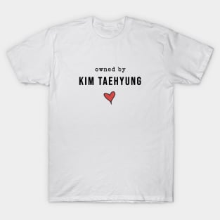 BTS V owned by Kim Taehyung Kpop merch T-Shirt